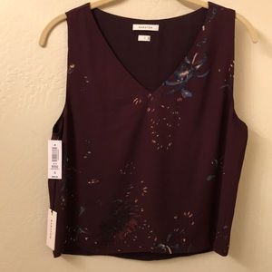 NWT Aritzia Bavarian Murphy blouse vneck tank